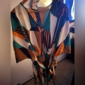 Gorgeous Cupshe Romper Earth live life on the Bch XL